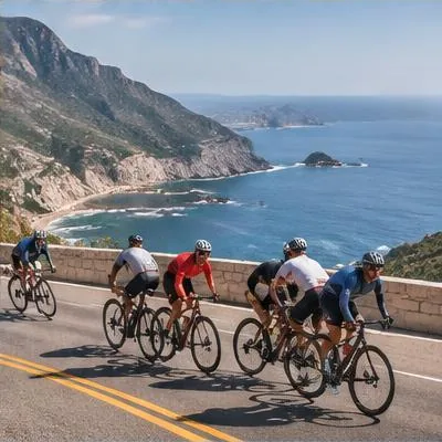 Road Cycling atmosphere in Cape Town, South Africa, representing Cape Town Cycle Tour 109 km 2027