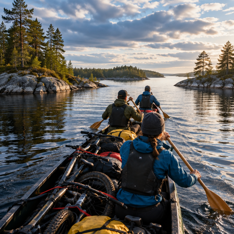 Adventure Racing atmosphere in Savonlinna, Finland, representing Endurance Quest Saimaa 2027