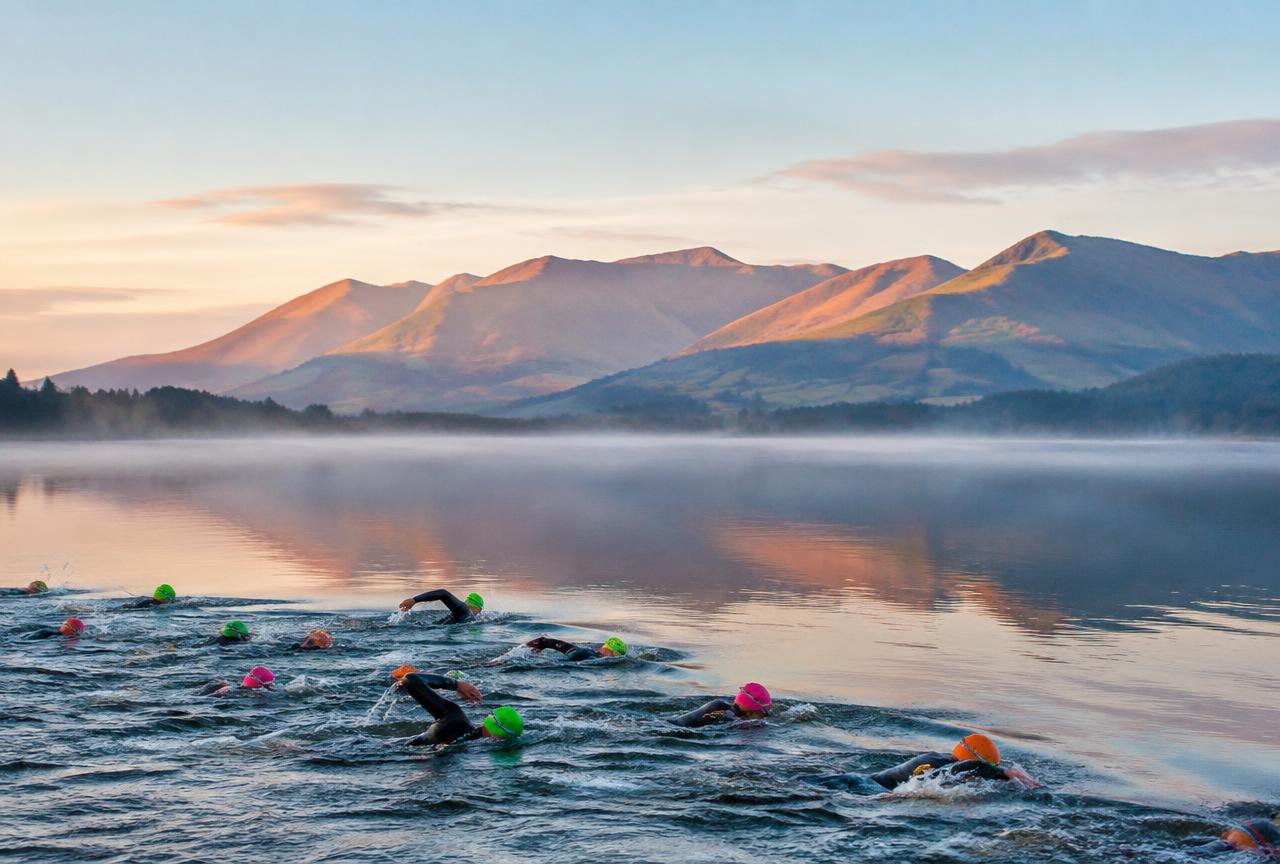 Open Water editorial imagery representing Challenge Sir Bani Yas Community Swim Mile 2027