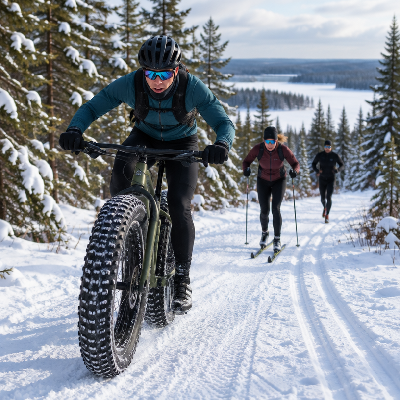 Winter Triathlon atmosphere in Frederic (Forbush Corners), United States, representing Gaylord All Outdoors Tri 45 Winter Triathlon – USA Triathlon Winter Nationals 2027