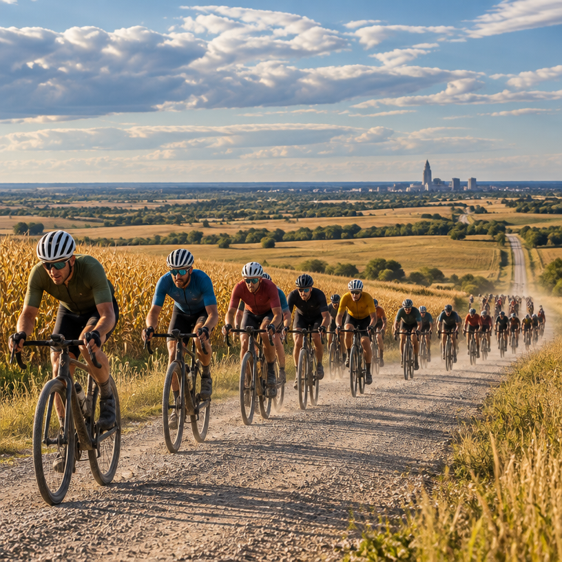 Gravel atmosphere in Lincoln, United States, representing Gravel Worlds 150 2027