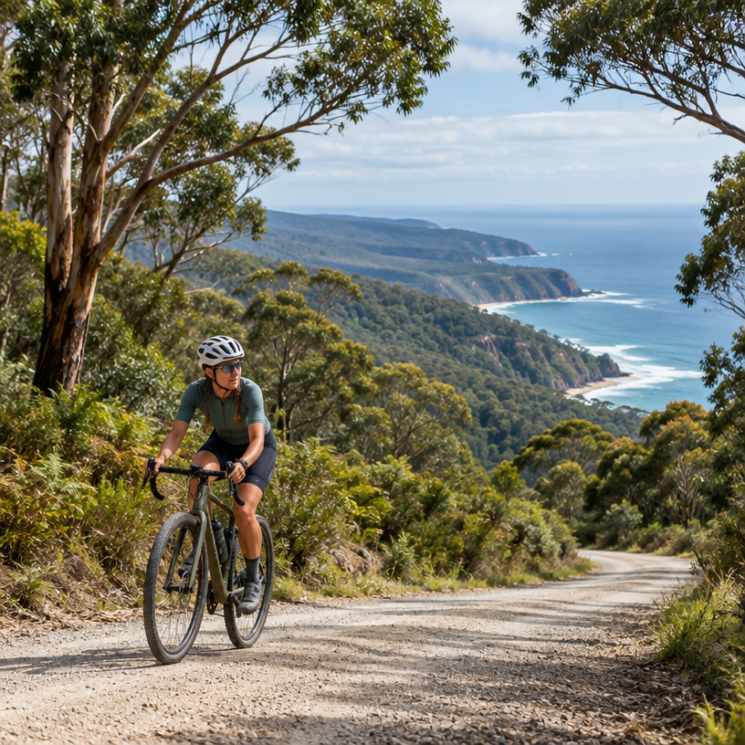 Gravel atmosphere in Forrest, Australia, representing Great Otway Gravel Grind 50 km 2027