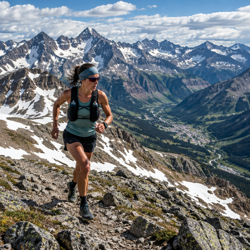 Ultra Running atmosphere in Silverton, United States, representing Hardrock Hundred Mile Endurance Run 2027