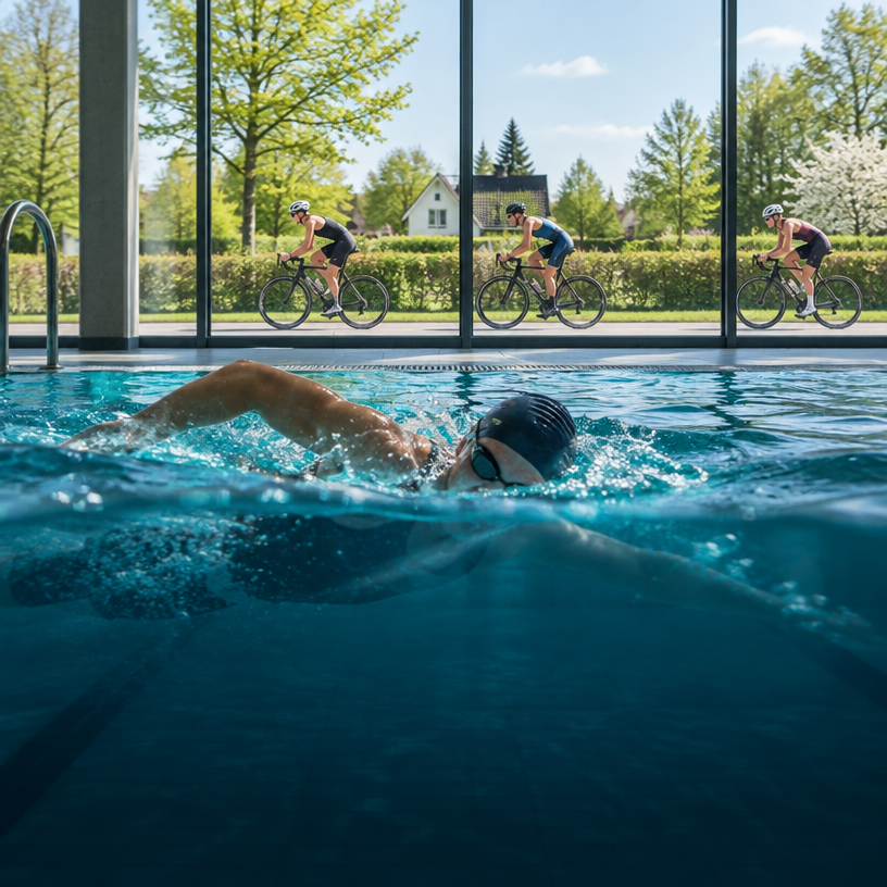 Triathlon atmosphere in Herlev, Denmark, representing Herlev Triathlon Sprint 2027