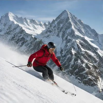 Alpine Skiing atmosphere in Mürren, Switzerland, representing Inferno Mürren 2027