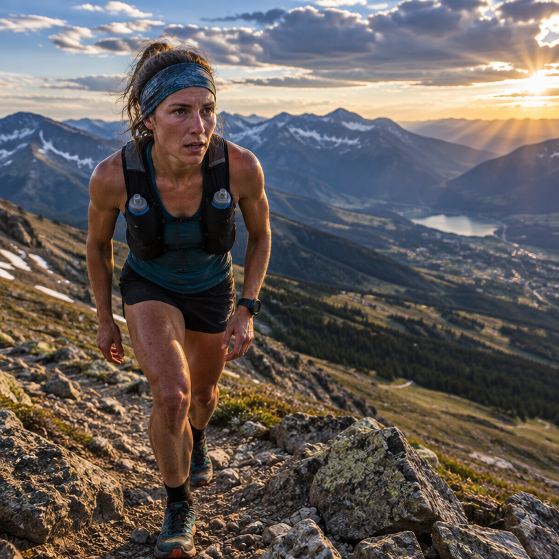 Ultra Running atmosphere in Leadville, United States, representing Leadville Trail 100 Run 2027