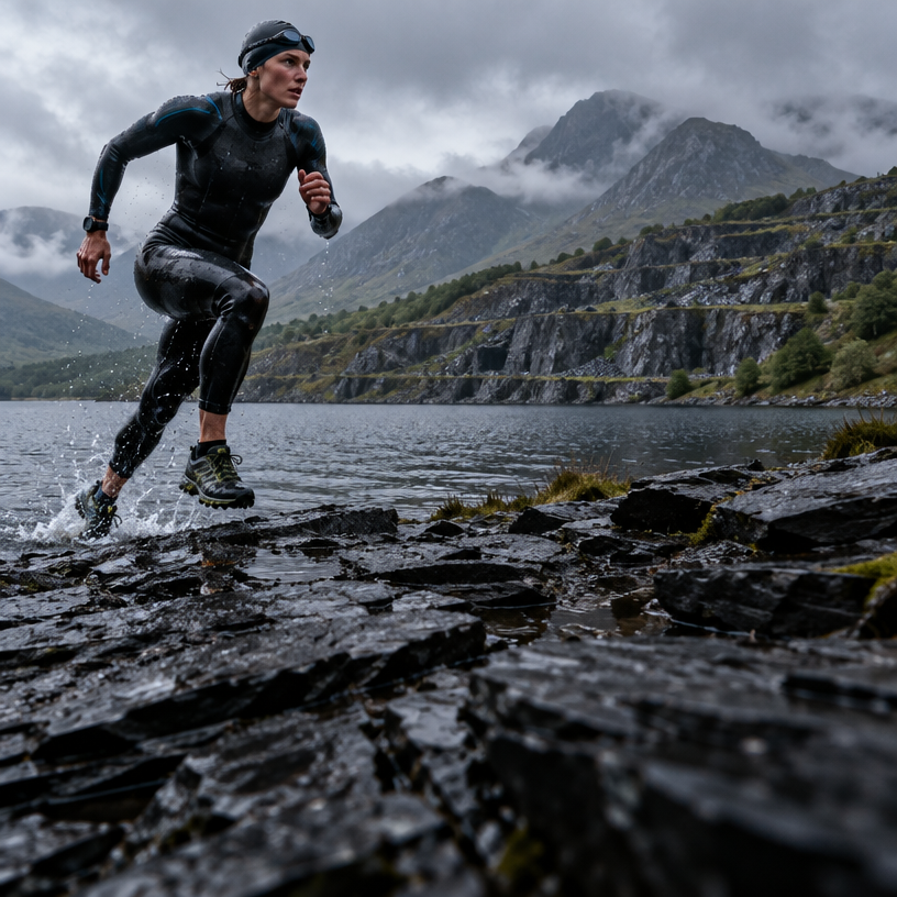 Swimrun atmosphere in Llanberis, United Kingdom, representing Love SwimRun Llanberis Sprint 2027