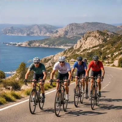 Road Cycling atmosphere in Platja de Muro, Spain, representing Mallorca 312 OK Mobility 2027