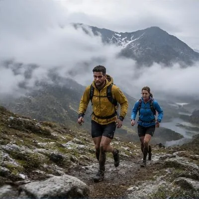 Orienteering atmosphere in Talnotry, United Kingdom, representing The Original Mountain Marathon 2026
