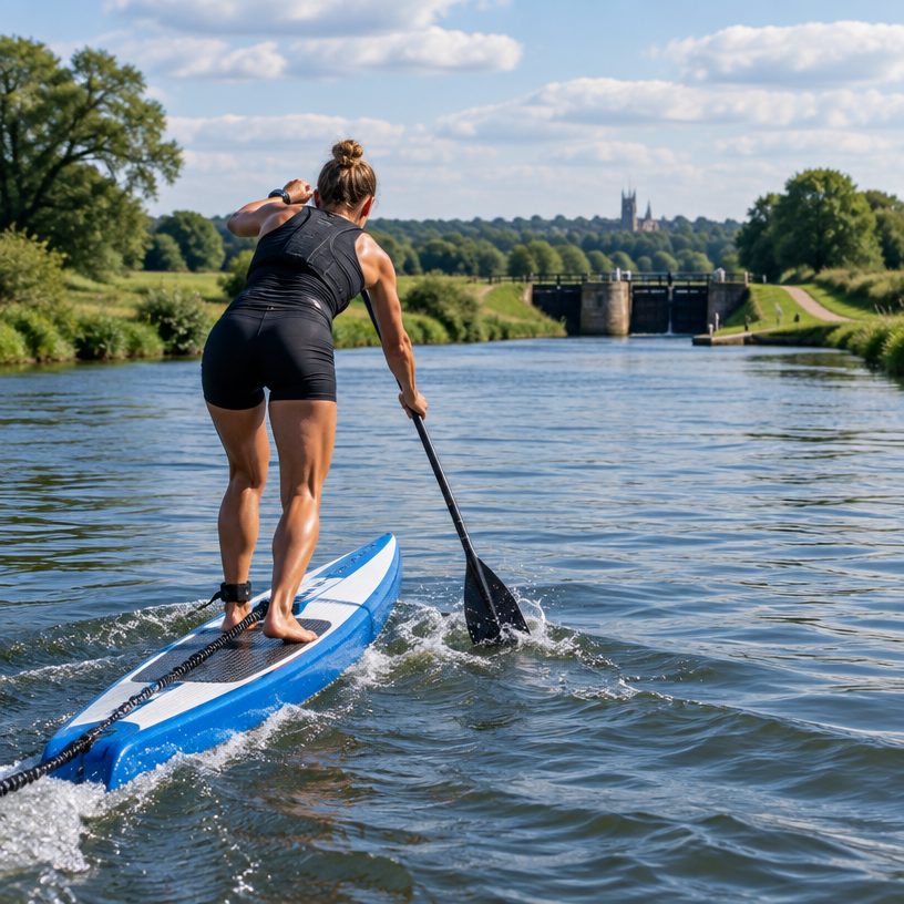 SUP atmosphere in Nottingham to Newark-on-Trent, United Kingdom, representing Race 2 The Castle 2027